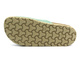 Klapki damskie z klamrami - INBLU Favignana, zielone