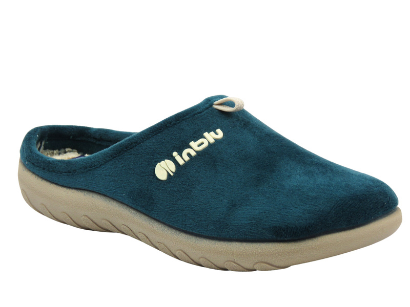 Kapcie Damskie INBLU ET-37 zielone Wsuwane