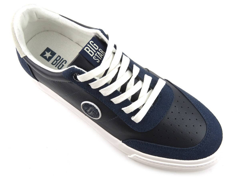 Trampki męskie, buty sportowe Big Star II174012, granatowe