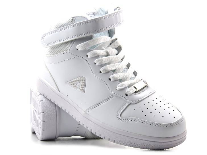 Zimowe buty dziecięce, młodzieżowe - AMERICAN CLUB ES102/22, białe