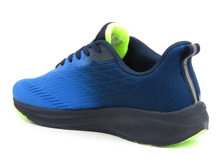 Lekkie sneakersy męskie, adidasy DK Activ Run VB16772, niebiesko-granatowe