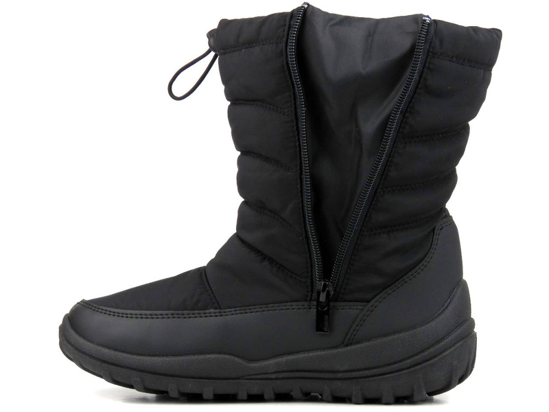 Wysokie śniegowce damskie ciepłe - BIG STAR KK274599, czarne
