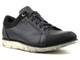 Sneakersy, półbuty męskie sportowe - CONHPOL Dynamic D-1630S/03, czarne