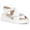 Skórzane sandały damskie białe Filippo DS6709/25