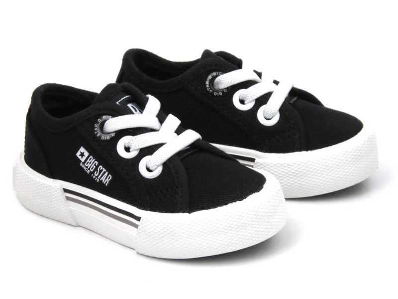 Trampki dziecięce, buty sportowe Big Star JJ374164, czarne