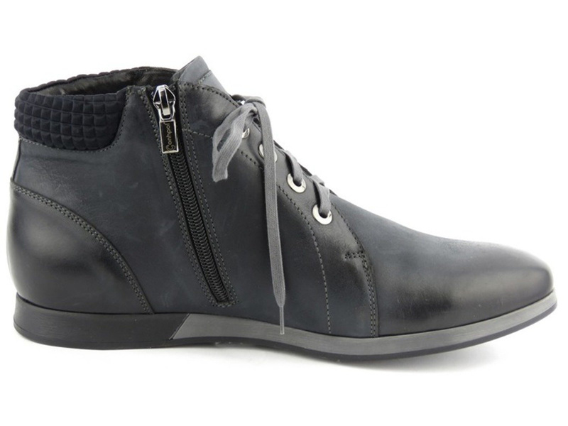 Trzewiki męskie Conhpol Dynamic 1379, czarne