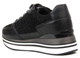 Sneakersy damskie na platformie - INBLU IN-1316, czarne