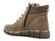 Ocieplane botki damskie sportowe - HELIOS Komfort 562S, ciemny beż