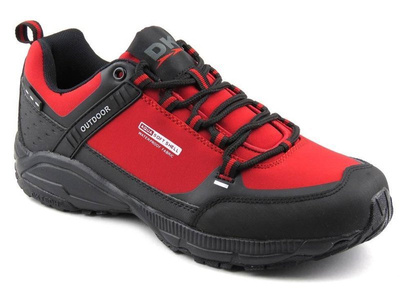 Trekkingi męskie DK Soft Shell 1096, czerwone