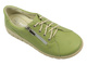Skórzane półbuty damskie HELIOS Komfort 429, zielone