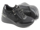 Adidasy damskie na koturnie - INBLU IN001298, czarne
