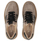 Skórzane sneakersy damskie beżowe Filippo DP7114/25