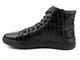 Sneakersy, buty sportowe męskie za kostkę - GOE II1N4009, czarne