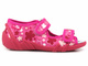 Sandałki dziecięce z profilowaną, skórzaną wkładką - Ren But 33-378P1547, różowe