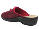 Wygodne kapcie damskie INBLU LV-11, bordowe