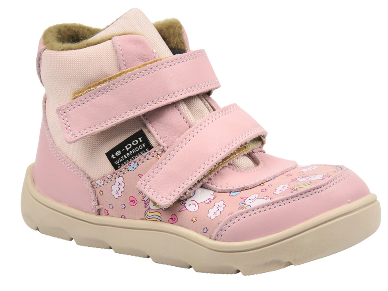 Dziewczęce trzewiki JAMET 2225, jasny róż