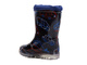 Wysokie kalosze dziecięce w pojazdy - WOJTYŁKO 2204, granatowe