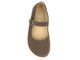 Barefoot skórzane minimalistyczne półbuty damskie Nika Komfort 1445, brąz