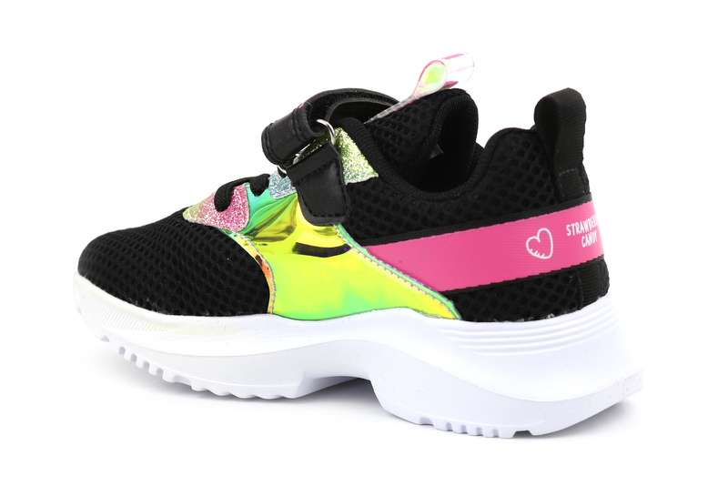 Buty dziecięce sportowe, sneakersy - American Club BS 20/22, czarne