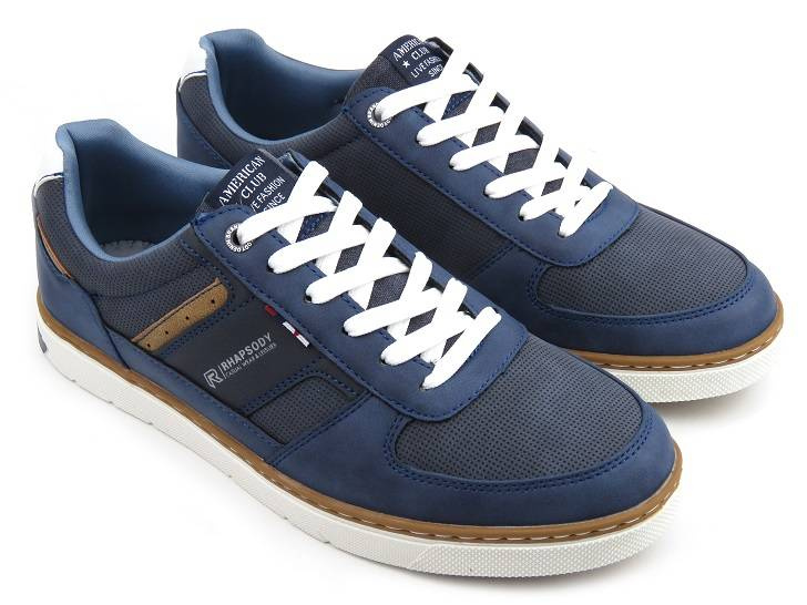 Buty męskie sportowe AMERICAN CLUB RH 78/22, granatowe