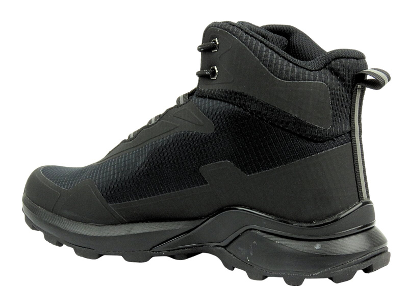 Wysokie trekkingi męskie WATERPROOF Mc Braun 24MN38-8170, czarne