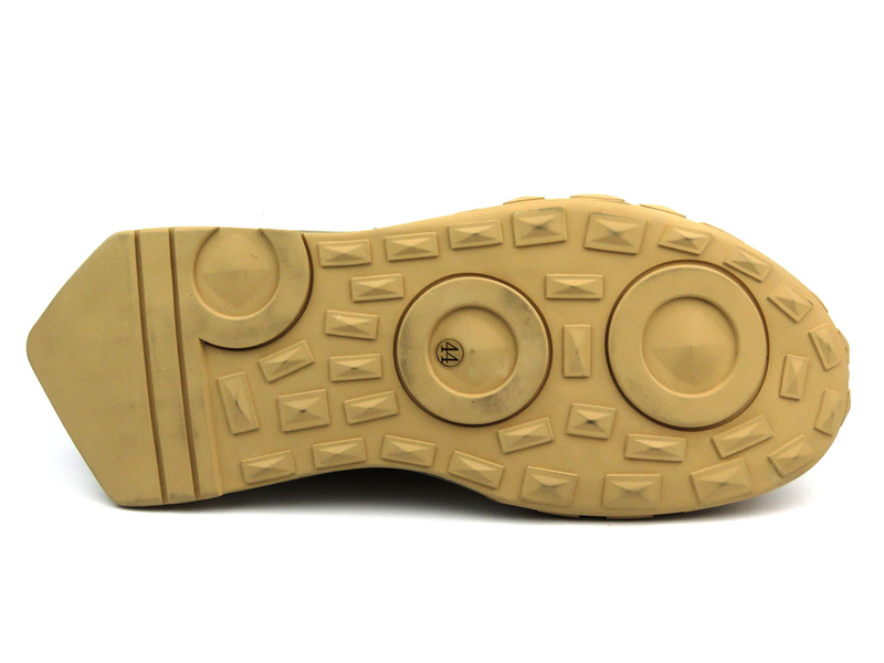 Sneakersy, buty sportowe męskie - John Doubare QA558U-W15-E1133, brązowe