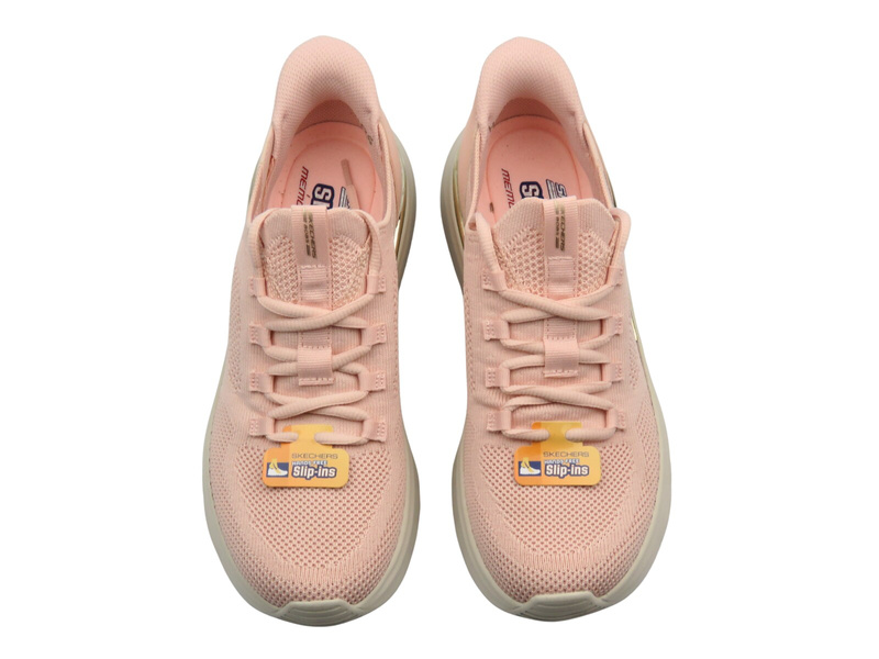 Buty sportowe damskie, adidasy - Skechers 117617, różowe