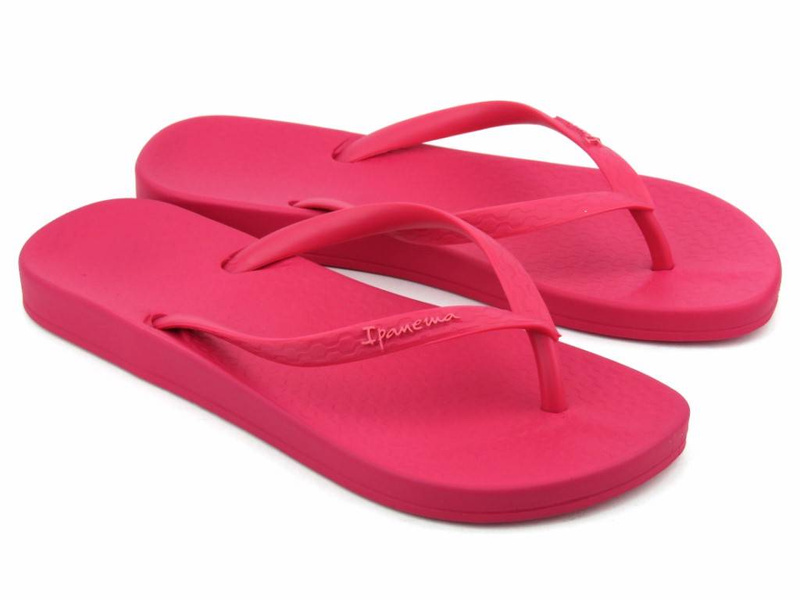 Japonki, klapki damskie sportowe Ipanema 82591, różowe