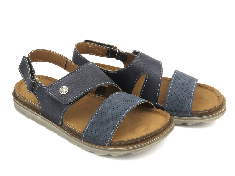 Sandały męskie INBLU BU-13, granatowe