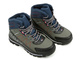 Trekkingi, trapery damskie na grubej podeszwie - TOMMY HILFIGER T3B5-32095-0279X791, czarno-szare