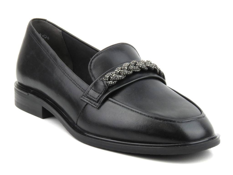 Eleganckie mokasyny damskie Tamaris 1-24208-41, czarne