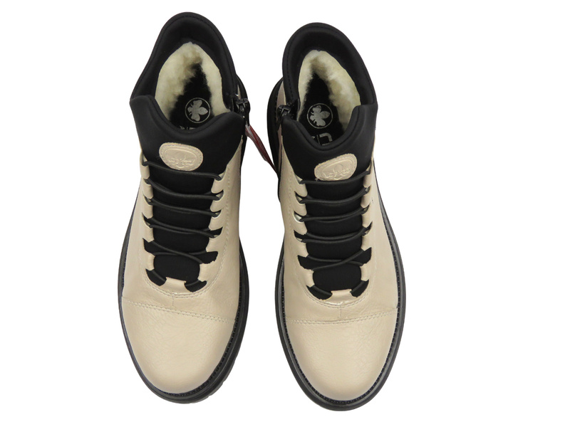 Wygodne botki damskie Rieker Y3163-60, beżowe