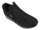 Wsuwane sneakersy damskie - INBLU IN-386, czarne
