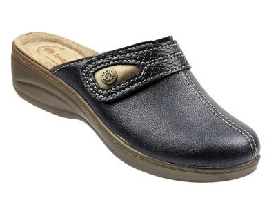 Wygodne klapki damskie INBLU LY-80, granatowe