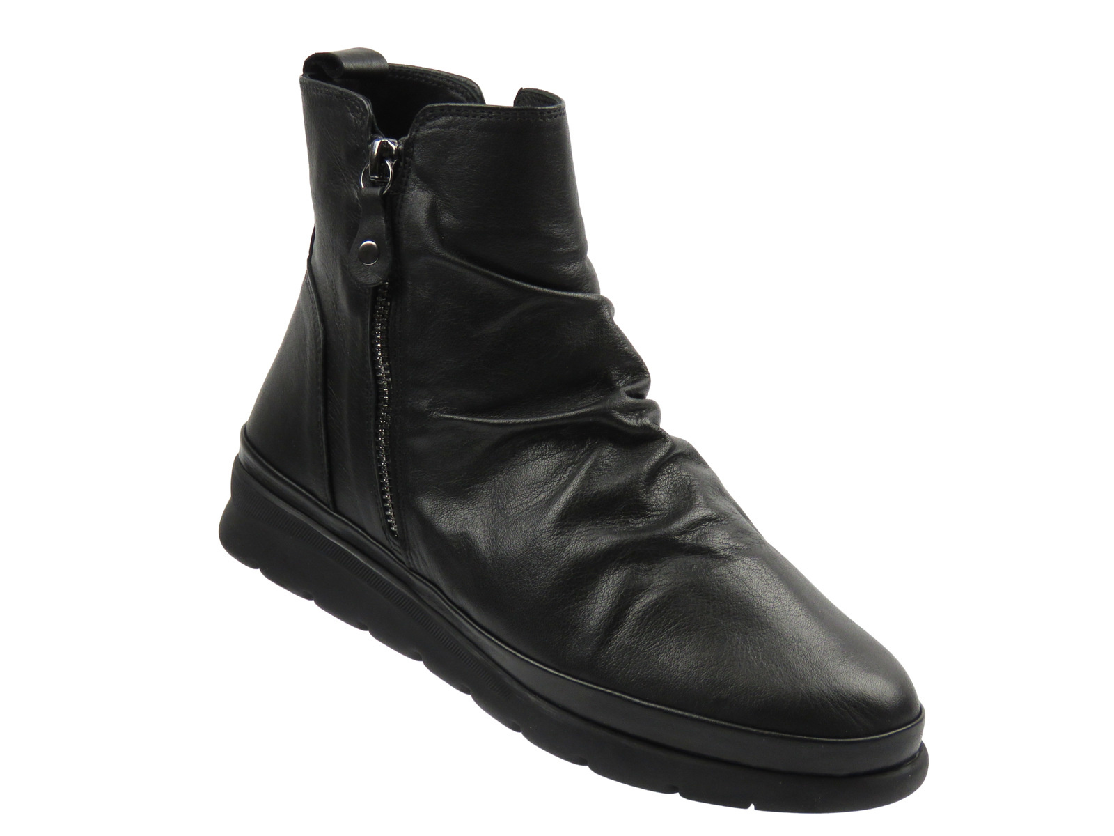 Botki damskie Nika Komfort 0630-8057-20, czarne