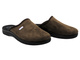 Wygodne kapcie męskie INBLU DG-75U, ciemnobrązowe