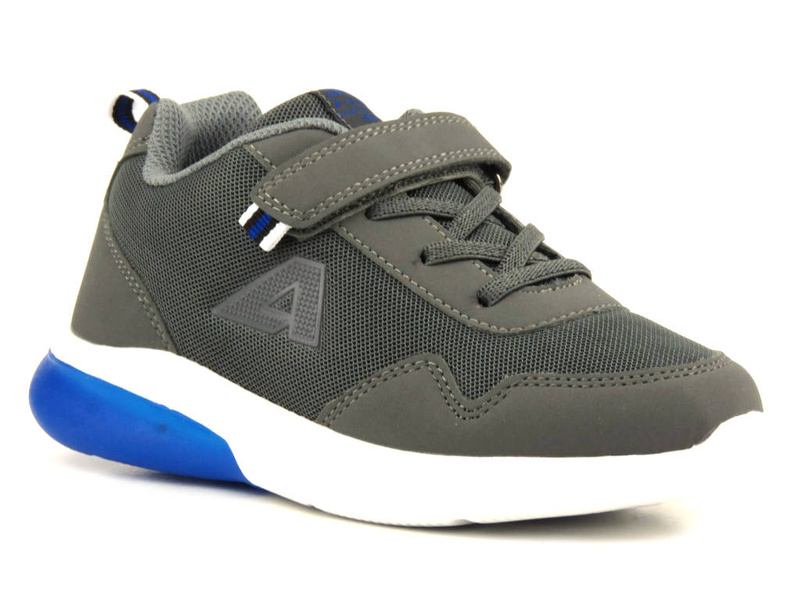 Buty sportowe dziecięce, adidasy American Club ES 118/23 ES119/23, szare