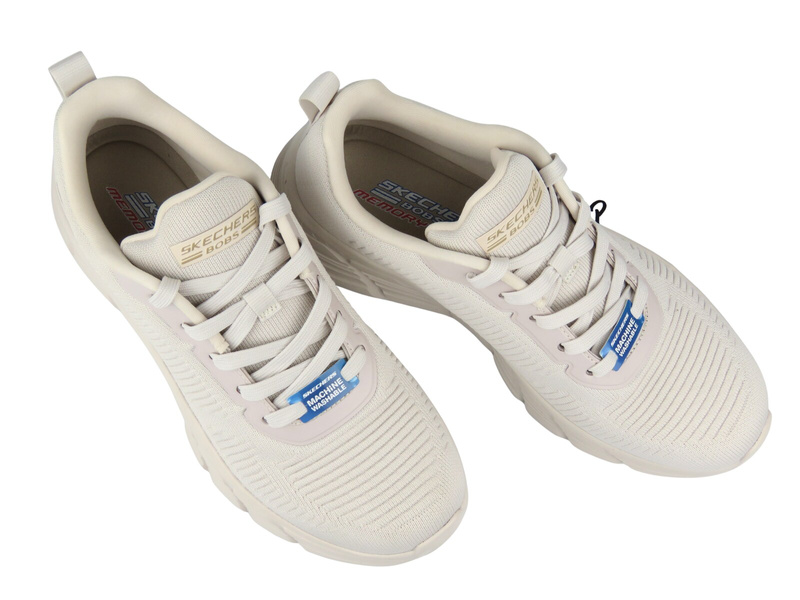Sportowe buty damskie Skechers 117385 białe – lekkość i wygoda na co dzień