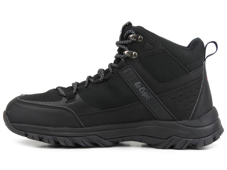 Trekkingi męskie ocieplone polarem - LEE COOPER 22-01-1412M, czarne