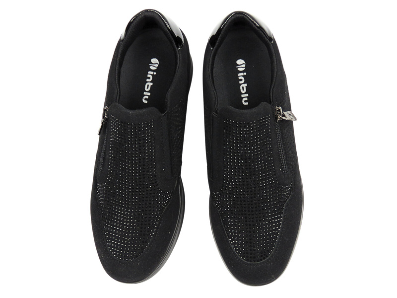 Wygodne półbuty damskie Inblu IC-50, czarne