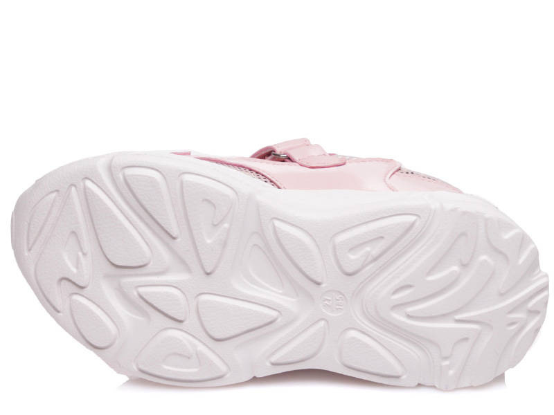 Buty sportowe dziecięce, adidasy na rzepy - WEESTEP R983563602P, różowe