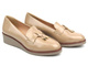 Eleganckie mokasyny damskie Vinceza 58266, beżowe