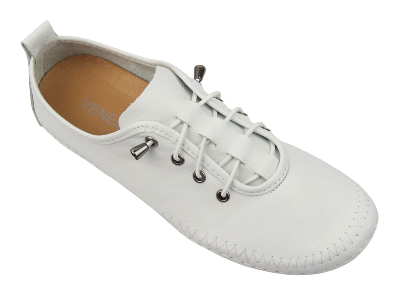 Półbuty damskie Venezia R164LEWHOSP047, białe