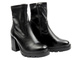 Damskie botki na obcasie czarne Potocki 25-12419