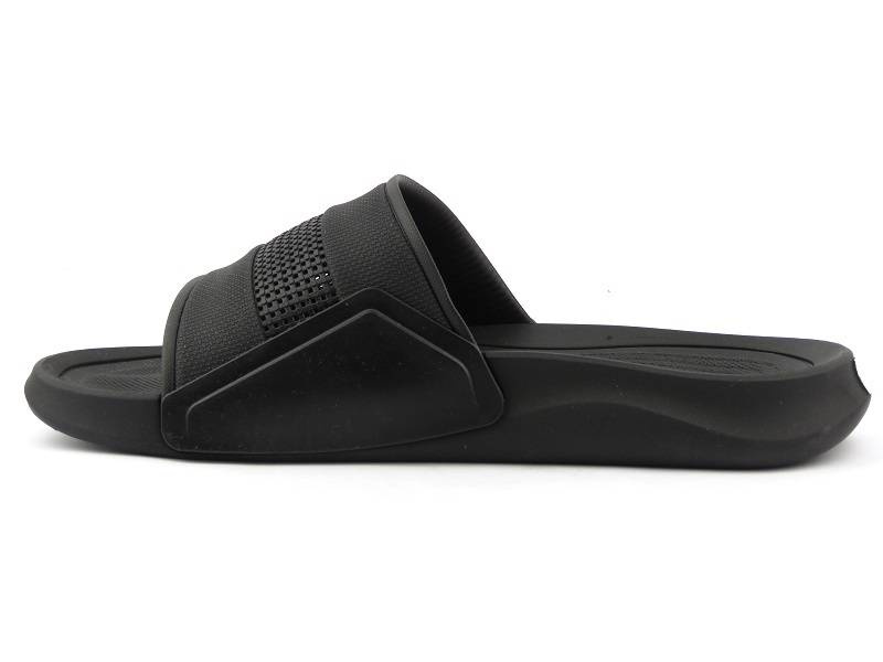 Sportowe klapki męskie z gumy - RIDER 11745, czarne