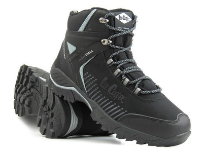 Wysokie trekkingi męskie zimowe - LEE COOPER 22-01-1399M, czarne