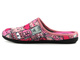 Kapcie damskie na prezent - INBLU GF-12, różowe w pieski