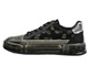 Nowoczesne sneakersy męskie czarne JOHN DOUBARE 24126