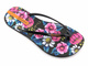 Japonki damskie plażowe, basenowe - Ipanema 27014, czarne