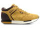 Zimowe sneakersy męskie wyłożone grubą tkaniną - LEE COOPER LCJ-21-29-0643M, brązowe